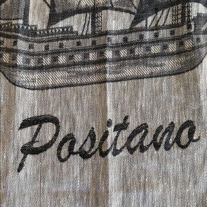 ItalianVittoriaManifattureTessili💯HighQualityLinenTowelOfPositano PristineLarge